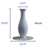 Neck Vase Scratcher White