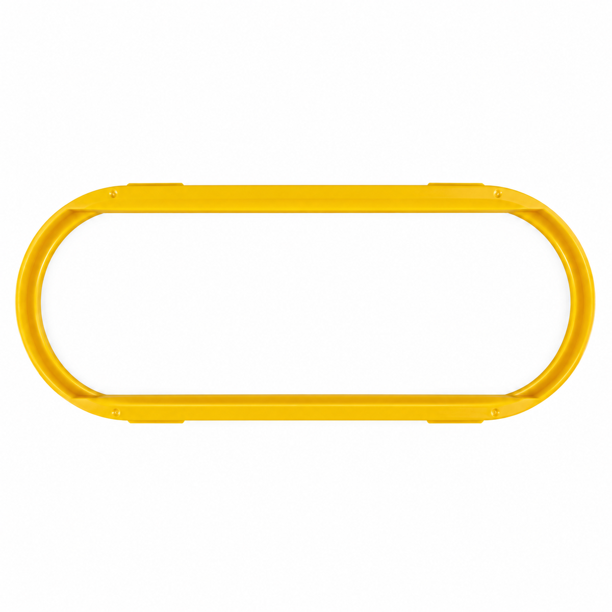Yellow magnetic mounting bracket for the Automatic Litter Box Pro