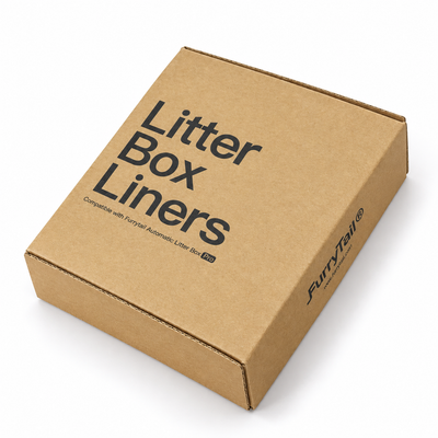 FurryTail Litter Box Liners packaging
