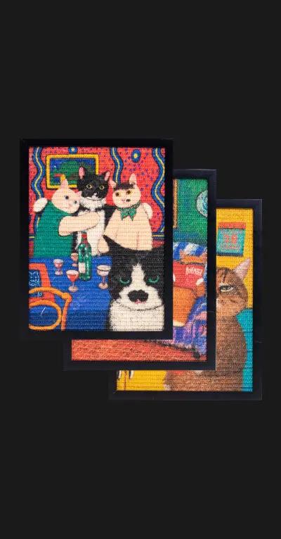 Mew-seum Masterpieces: set of 3