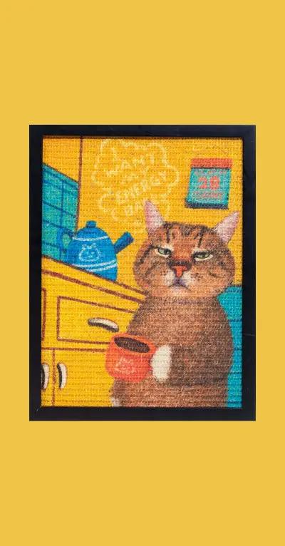 Talk to me after my catpuccino
