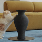 Belly Vase Scratcher Black